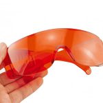 عینک لایت کیور (نارنجی) ضدبخار - Cotisen